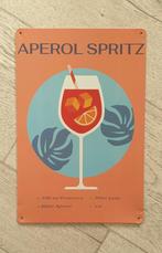 Aperol Spritz bord blik, Huis en Inrichting, Woonaccessoires | Wanddecoraties, Ophalen of Verzenden, Gebruikt