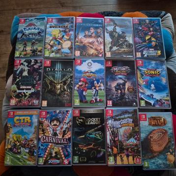Nintendo Switch Games (22) beschikbaar voor biedingen