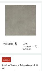 RAKO wand- en vloertegel Bologna Taupe 30x30cm 2 pakken, Ophalen, Keramiek, Nieuw, 20 tot 40 cm