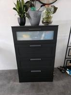 Brimnes ladekast, Ophalen, 50 tot 100 cm, Zo goed als nieuw, 3 of 4 laden