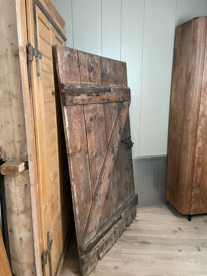 Oude IJzersterke Kastdeur / Poort, Antiek en Kunst, Antiek | Overige Antiek, Ophalen