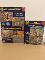 Jan van haasteren 2x1000 stukjes, Ophalen of Verzenden, 500 t/m 1500 stukjes, Zo goed als nieuw