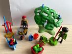 Playmobil Dierentuin Verzorgers met Voedsel, Ophalen, Gebruikt