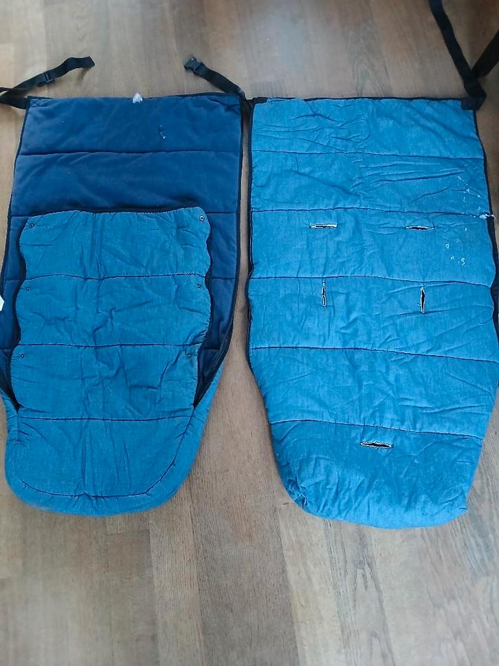 2x universele voetenzak (HEMA), Kinderen en Baby's, Buggy's, Gebruikt, Overige merken, Duomodel, Voetenzak, Ophalen of Verzenden