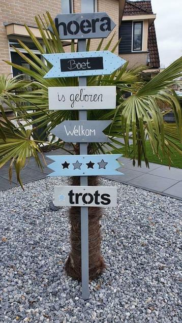Geboortebord Jongen | Te Huur beschikbaar voor biedingen
