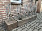 Fietsenrek staal beton, Ophalen, Gebruikt