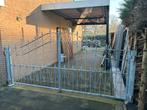Sierhekwerk met poort - 3,40 m breed, Tuin en Terras, Ophalen, Met poort, Gebruikt, Sierhekwerk