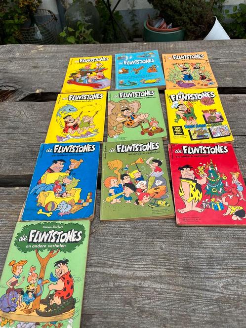 Flintstone strip boeken €2,50 p/s vintage jaren 60 retro, Boeken, Stripboeken, Gelezen, Meerdere stripboeken, Ophalen of Verzenden
