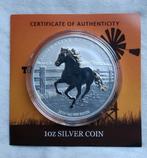Australië 2014 Stock Horse Zilver 1 oz, Verzenden, Losse munt, Zilver