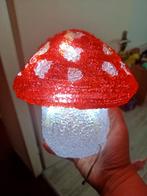 paddestoel lamp met 10 LED lampjes - werkt op stroom - nieuw, Ophalen, Nieuw, Lamp