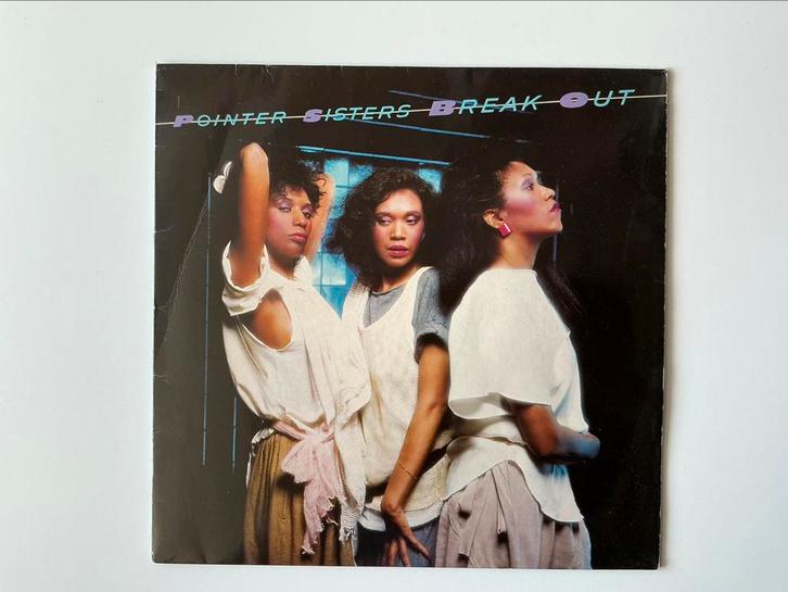 Pointer Sisters – Break Out LP Disco funk soul, Cd's en Dvd's, Vinyl | Dance en House, Gebruikt, Disco, 12 inch, Ophalen of Verzenden