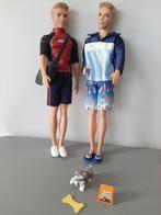 barbie Ken mannen met laptop tas., Kinderen en Baby's, Speelgoed | Poppen, Ophalen of Verzenden, Zo goed als nieuw, Barbie