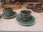 Vintage servies TAMS england 3x kop en schotel, Ophalen