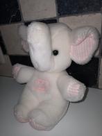 Vintage wit roze olifant, otto simon almere, unica-kortrijk, Ophalen of Verzenden, Zo goed als nieuw, Olifant