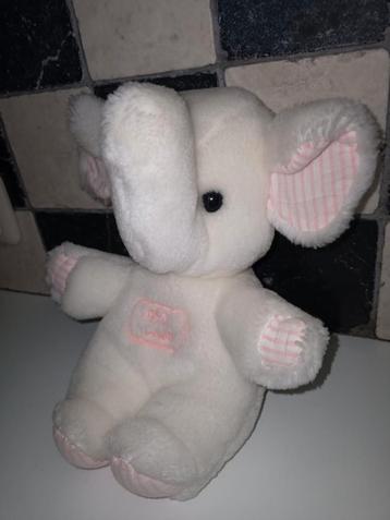 Vintage wit roze olifant, otto simon almere, unica-kortrijk beschikbaar voor biedingen