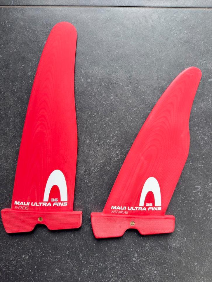 Windsurf Vinnen Maui Ultra Fins PB nieuw!, Watersport en Boten, Windsurfen, Nieuw, Overige typen, 250 tot 300 cm, Met draagtas