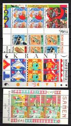 Kinderblokken 1991 tem 1994 postfris, Postzegels en Munten, Postzegels | Nederland, Ophalen of Verzenden, Na 1940, Postfris
