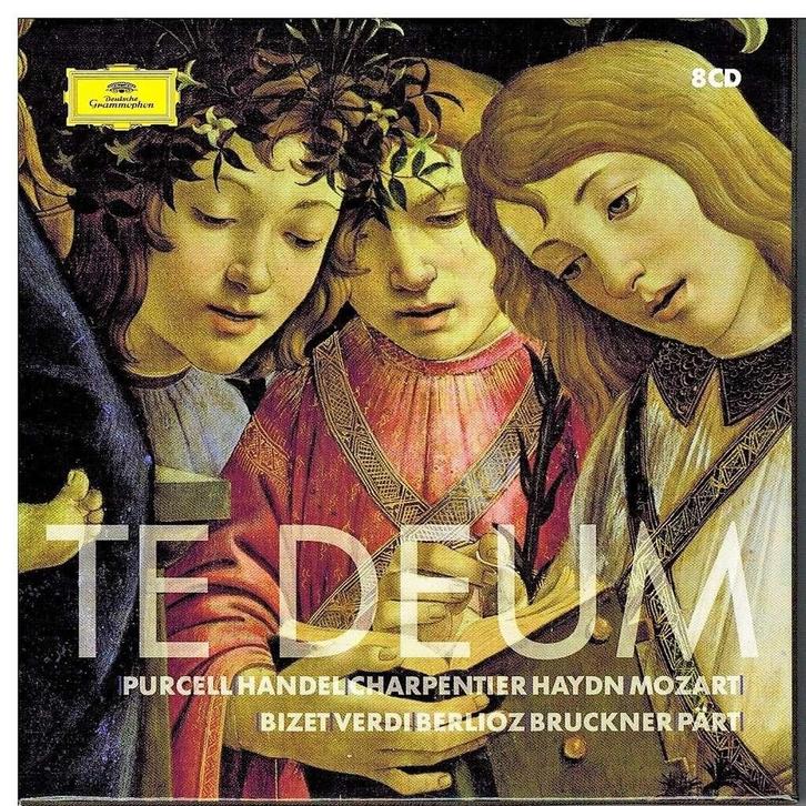 TE DEUM 8 - CD box DG COMPLETE, Cd's en Dvd's, Cd's | Klassiek, Gebruikt, Boxset, Ophalen of Verzenden