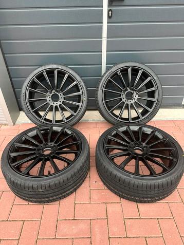 Mercedes 19 “ Amg Multispaak Look velgen+banden+tpms nieuw beschikbaar voor biedingen