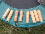 bedpoten Stoelpoten tafelpoten poot hout poten schroef, Ophalen of Verzenden, Zo goed als nieuw, Eenpersoons, Hout