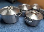 BK pannenset 5 delig, Huis en Inrichting, Keuken | Potten en Pannen, Ophalen, Gebruikt, Inductieplaat, Pannenset