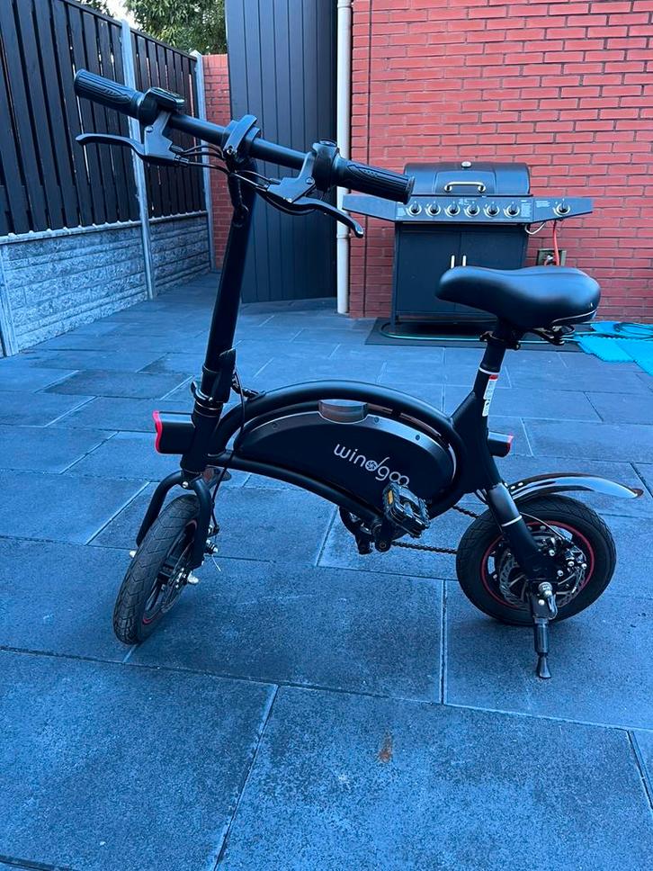 Windgoo fiets elektrisch, Fietsen en Brommers, Elektrische fietsen, Gebruikt, Overige merken, Minder dan 47 cm, 30 tot 50 km per accu