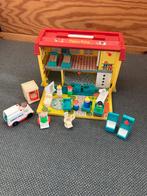 Vintage Fisher Price Ziekenhuis Compleet, Ophalen of Verzenden, Gebruikt, Overige typen