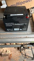 Multipower accu, Auto-onderdelen, Accu's en Toebehoren, Ophalen, Gebruikt