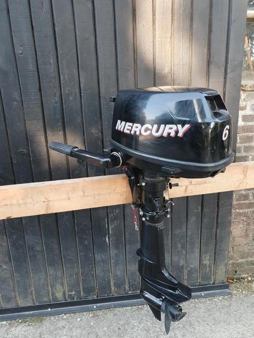 Mercury 6pk 4 takt, Watersport en Boten, Buiten- en Binnenboordmotoren, Gebruikt, Benzine, Buitenboordmotor, 5 tot 10 pk, Viertaktmotor