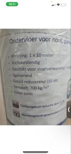 Ondervloer - 30 m2, Doe-het-zelf en Verbouw, Isolatie en Afdichting, Minder dan 4 cm, Overige materialen, Nieuw, Ophalen of Verzenden