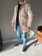 Eleventy Milano luxe parka 50, Beige, Zo goed als nieuw, Verzenden, Maat 48/50 (M)