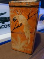 Antiek blik Korff,s cacao 1kilo afbeelding papegaai, Verzamelen, Blikken, Ophalen of Verzenden, Zo goed als nieuw, Overige