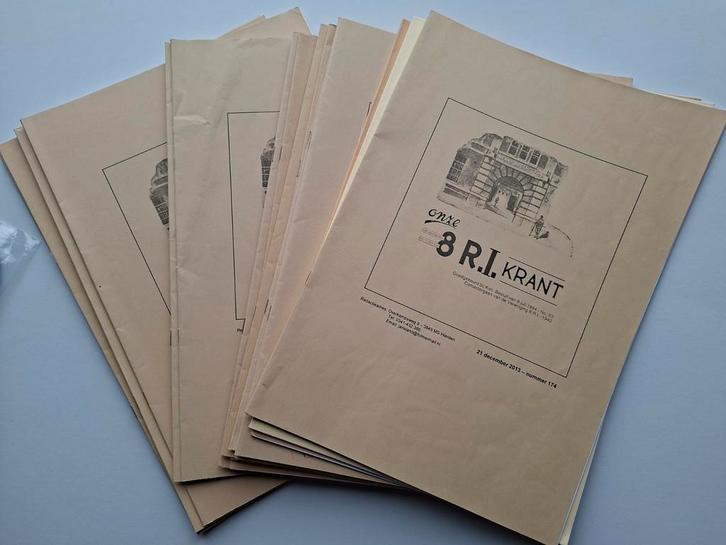 19x 8ri krant, Verzamelen, Militaria | Tweede Wereldoorlog, Nederland, Ophalen of Verzenden