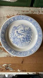 Gien OISEAU BLEU platte ronde schaal, Ophalen of Verzenden, Overige stijlen, Schaal of Schalen