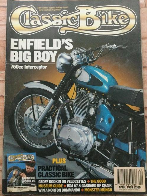 Classic Bike Magazine april 1993, Boeken, Motoren, Gelezen, Verzenden