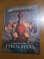 Warhammer AOS - Battletome: Fyreslayers - SEALED!!, Hobby en Vrije tijd, Wargaming, Nieuw, Warhammer, Boek of Catalogus, Ophalen of Verzenden