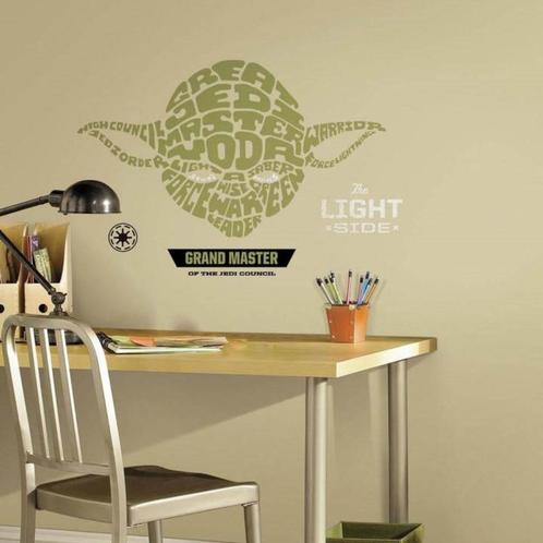 Decoratie sticker Yoda – RoomMates - Star Wars – NIEUW, Verzamelen, Star Wars, Nieuw, Overige typen, Ophalen of Verzenden