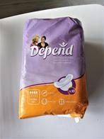 19 pakken depend incontinentie/verband/extra, Diversen, Ophalen of Verzenden, Nieuw