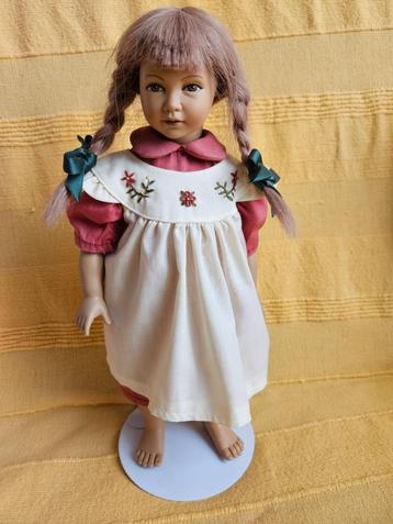 heel mooi Heidi Ott popje, meisje ongeveer 30 cm beschikbaar voor biedingen