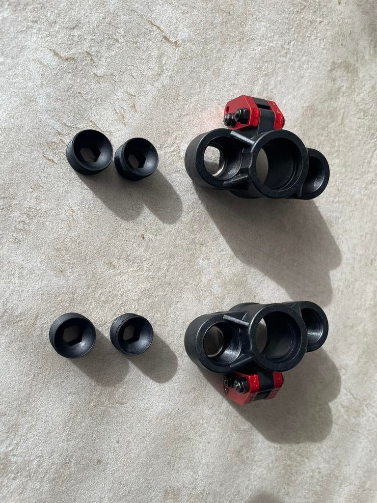 Nieuwe Arrma outcast/kraton 8s EXB steering knuckles, Ophalen of Verzenden, Nieuw, Overige schalen, Onderdeel