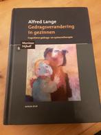 A. Lange - Gedragsverandering in gezinnen, Boeken, A. Lange, Ophalen of Verzenden, Zo goed als nieuw, Overige onderwerpen