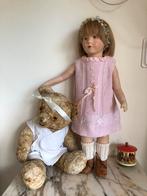 Antieke oude Kathe Kruse pop 50cm, Ophalen of Verzenden, Zo goed als nieuw