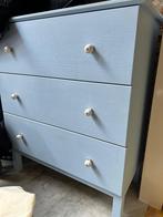 Klein ikea kastje blauw geschilderd, Huis en Inrichting, Ophalen, Gebruikt
