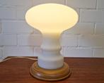 Space Age Glazen Tafellamp 1970s, -, Ophalen of Verzenden, Zo goed als nieuw, -