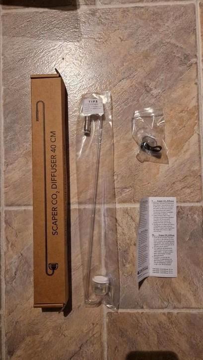 Colombo Scaper CO2 diffuser 40 cm, Dieren en Toebehoren, Vissen | Aquaria en Toebehoren, Nieuw, Filter of Co2, Ophalen of Verzenden