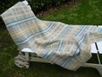 mooie wollen deken 195 x 120 cm ledikant 1 pers, Ophalen of Verzenden, Gebruikt