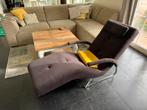 Mooie bruine ligstoel / relaxstoel, 2 standen, Huis en Inrichting, Ophalen, Eenpersoons, Minder dan 75 cm, Zo goed als nieuw