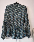 Studio Anneloes blouse M groen blauw, Maat 38/40 (M), Studio Anneloes, Blauw, Ophalen of Verzenden