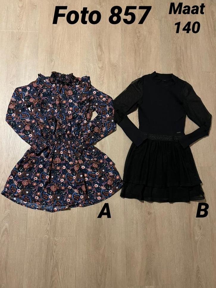 Jurk meisje persival maat 140 zgan *foto 857*, Kinderen en Baby's, Kinderkleding | Maat 140, Zo goed als nieuw, Meisje, Jurk of Rok