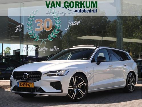 Volvo V60 2.0 T6 Recharge AWD R-Design / Panoramadak, Auto's, Volvo, Bedrijf, Te koop, V60, 4x4, ABS, Adaptive Cruise Control